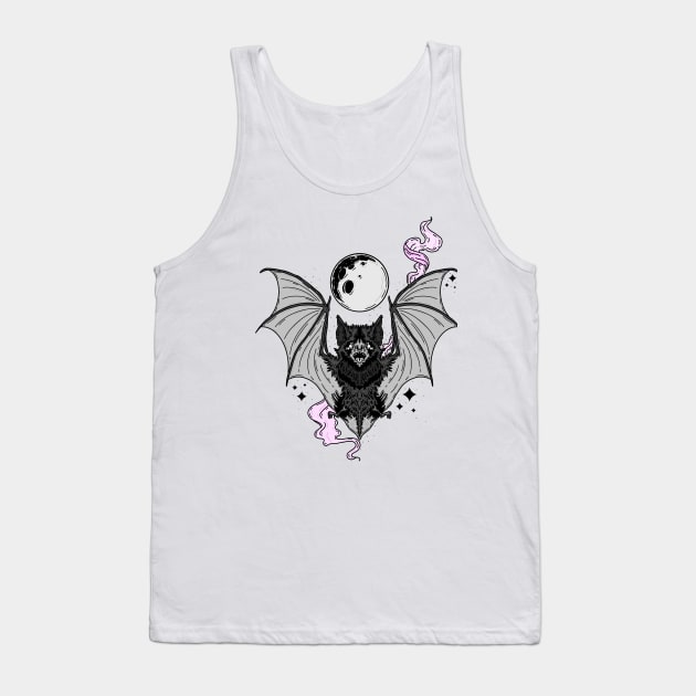 Gothic Bat Tank Top by Possessedprints